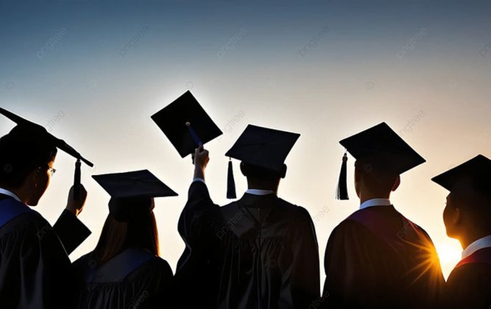 Silhouettes Of Students Celebration Education Graduation Student Success Learning Concept, Education, Graduation, Graduation Student Background Image And Wallpaper for Free Download